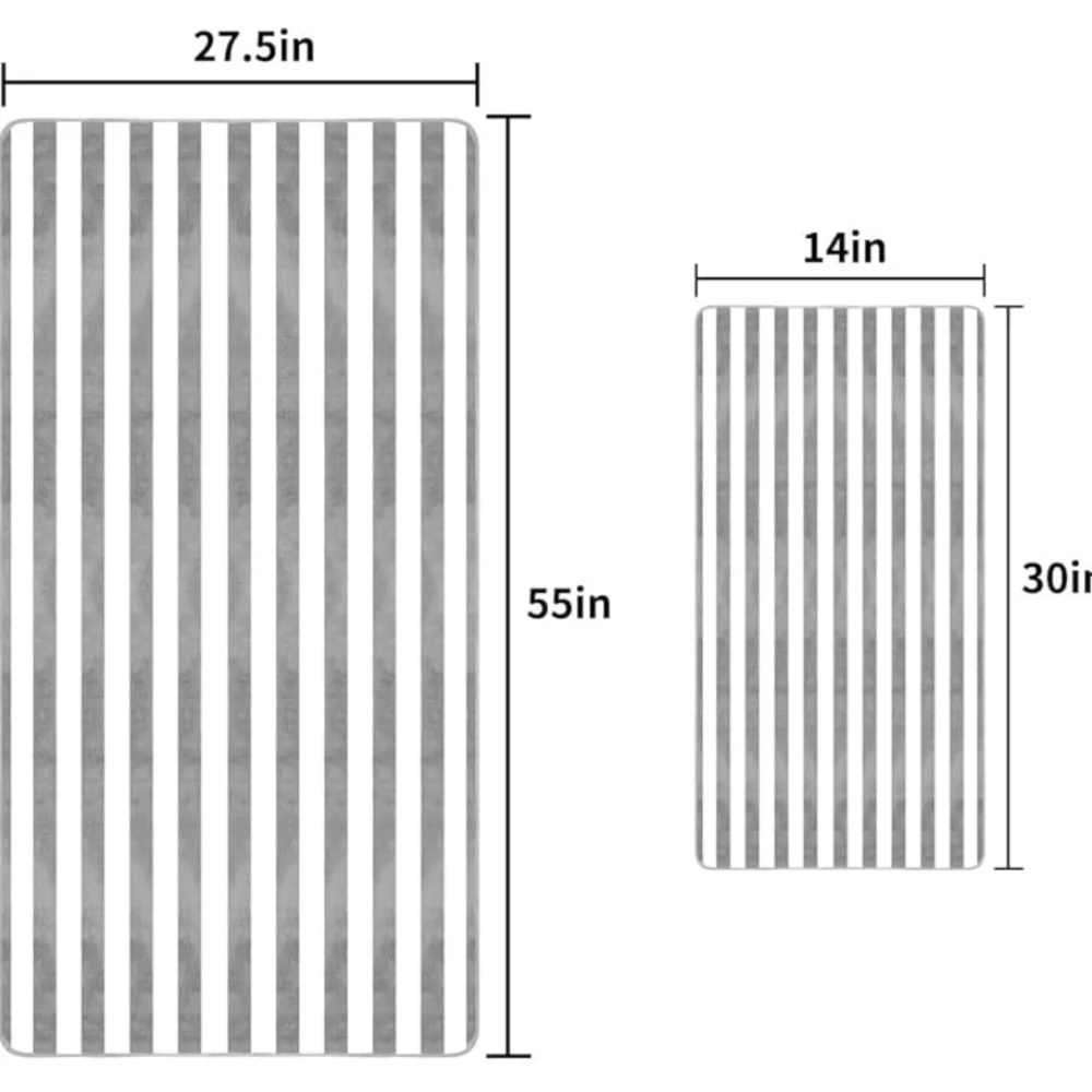 Microfiber bath + hand towel